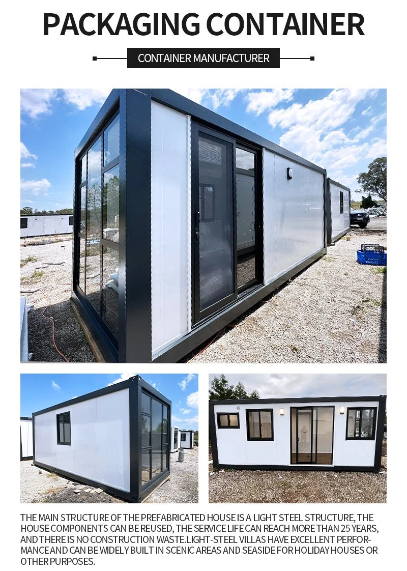 Custom 20FT Flat Pack Container House with Bathroom for Sale